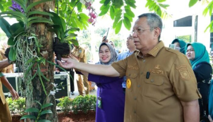 Jadi Ikon Tangsel, Benyamin Ajak untuk Menanam Anggrek