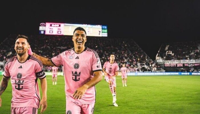 Inter Miami Bantai Orlando City 5-0, Messi dan Suarez Bersinar