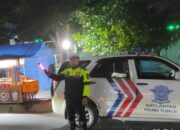 Sat Lantas Polres Tanjungbalai Gelar Patroli Loaksi Rawan Kejahatan Malam dan Balap Liar