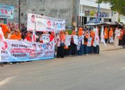 PKS Kota Serang Gelar Flashmob, Ajak Masyarakat Pilih Andra – Dimyati dan Budi – Agis