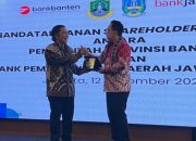 Pj Gubernur Al Muktabar Optimis Bank Banten Semakin Kuat, KUB dengan Bank Jatim Masuki SHA