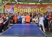 Ajang Silaturahmi, Kang Juhri Gelar Turnamen Pingpong