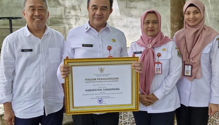 Pemkab Tangerang Raih Penghargaan di Bidang HAM