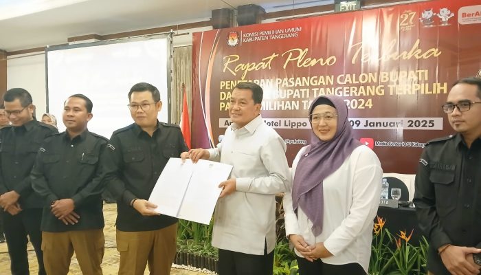 Tok! KPU Tetapkan Maesyal-Intan Pemenang