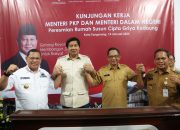 Pj Gubernur Banten Dampingi Mendagri dan Menteri PKP Kunker di Kota Tangerang