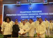 Pengurus PWI Banten Resmi Dilantik, Hendry: Kembalikan Marwah Organisasi Pers yang Profesional