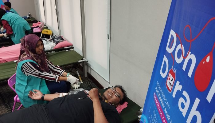 PFI Medan Dukung Donor Darah Bersama XL Axiata di Medan Sambut Hari Kanker Anak Internasional