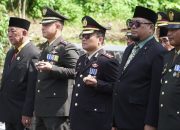 Kapolres Banjar Menghadiri Upacara Ziarah Memperingati Hari Jadi Ke-22 Kota Banjar