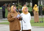 Wakil Bupati Tangerang Hj Intan Nurul Hikmah Pimpin Apel Perdana