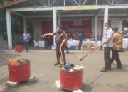 Kejari Kab Tangerang Musnahkan Narkotika Sabu dan Ganja