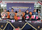 Polresta Tangerang Bekuk 20 Pelaku Curanmor
