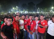 Gelar Nobar, Gubernur Banten Andra Soni Ajak Masyarakat Terus Dukung Timnas Sepakbola Indonesia