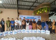 BRI BO Tanjung Balai Dan YBM BRILiaN RO Medan Salurkan 40 Paket Sembako Ramadan