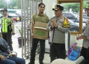 Kapolres Banjar Cek Situasi Stasiun KAI Kota Banjar