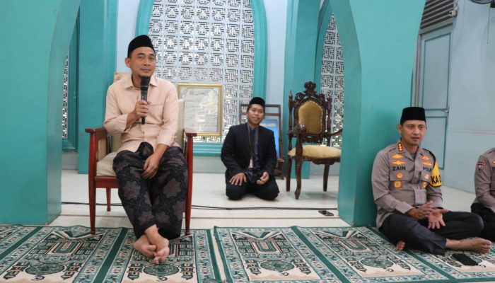 Ratusan Santri dan Santriwati Ponpes An nuqthah Sambut Silaturahmi Kapolres Metro Tangerang Kota