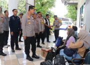 Mudik Aman Keluarga Nyaman, Kapolres Sampaikan Pesan Kamtibmas di Terminal Poris Plawad Kota Tangerang