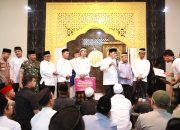 Tarling di Desa Merak, Bupati Maesyal Serahkan Bantuan