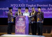 Dibuka Wamenag, Gubernur Banten Andra Soni Sebut MTQ Upaya Membumikan Al -Qur’an