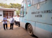 Gubernur Banten Andra Soni Cek Kendaraan Dinas di Setda Provinsi Banten