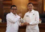 Gubernur Banten Andra Soni Terima Kunjungan Peserta PKDN Sespimti Polri Tahun 2025
