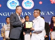 Hadiri Pelantikan PSMTI, Gubernur Banten Andra Soni Ajak Investasi di Banten Selatan