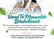 Hadiri Road To Masyaikh Bersholawat di Alun-alun Pandeglang