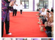 Intan Hadiri Halal Bihalal di Kecamatan Sindang Jaya