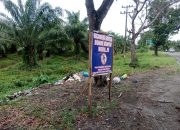 Jalinsum Sergai Jadi Tempat Pembuangan Sampah, Kades Suka Damai Akan Beri Denda