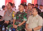Kapolresta Tangerang Bareng Kapolda Banten Ikuti Vidcon Gerakan Tanam Padi Serentak Bersama Presiden RI