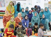 Kunjungi PAUD Al Bantani, Bunda PAUD Tinawati Andra Soni Ajak Anak Bermain dan Berdialog Interaktif