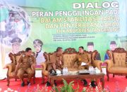 Maesyal Hadiri Dialog Petani di Kec Mekar Baru