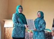 Manfaatkan Sisa Produksi dari IKPP Serang, Ketua TP PKK Tegal Maja Raih Penghargaan Perempuan Inspiratif