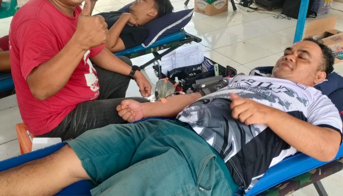 Pererat Silaturahmi, Komplek Kelapa Gading RW 10, Cipocok Jaya Gelar Hahal Bihalal, Ada Donor Darah dan Senam Sehat