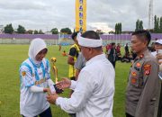 Polres Ciamis Beri Pengamanan Turnamen Sepak Bola Tut Wuri Handayani Cup