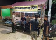 Polres Sergai Tingkatkan Patroli Malam dan Tinjau Pos Sat Kamling Demi Keamanan