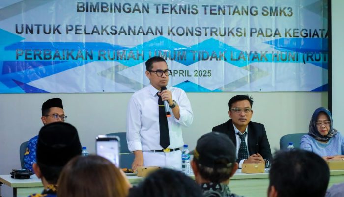 Program Perbaikan RUTLH Segera Bergulir, Disperkimta Tangsel Gelar Bimtek SMK3