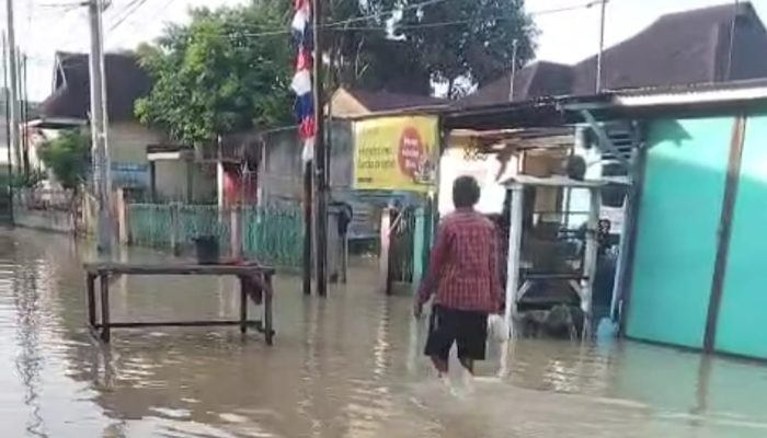 Sungai Bahilang Meluap, Dua Kecamatan di Tebing Tinggi Terendam Banjir
