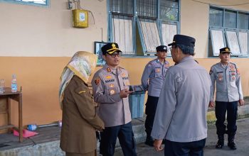 Antisipasi Keributan Kapolres Banjar Tinjau SMK Negeri 2 Jelang Pengumuman Kelulusan