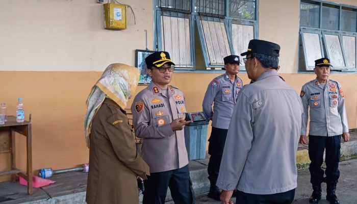 Antisipasi Keributan Kapolres Banjar Tinjau SMK Negeri 2 Jelang Pengumuman Kelulusan