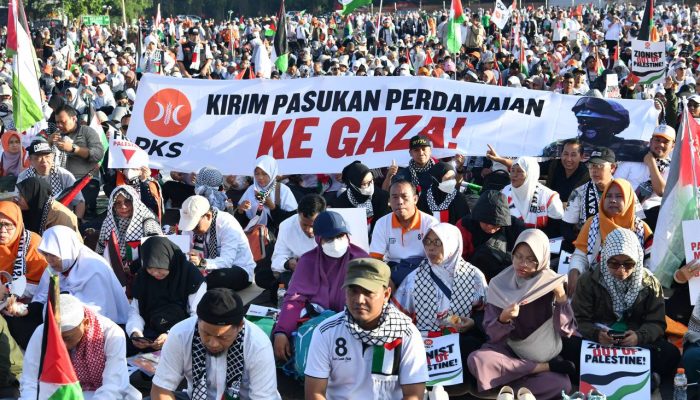 DPW PKS Banten Kerahkan 20 Ribu Kader dan Simpatisan Hadiri Aksi Simpatik Kemanusiaan Gaza di Jakarta