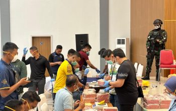 Kepala BNN RI Tinjau Langsung Pengungkapan Kasus Narkotika Jaringan Internasional oleh TNI AL