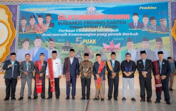 Lantik Pengurus Ikabamus Provinsi Banten, Gubernur Andra Soni Ajak Bersinergi Dalam Membangun Daerah