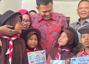 Regal Springs Indonesia Resmikan Perpustakaan Ceria dan Bagikan Makanan Bergizi Untuk Anak di Serdang Bedagai