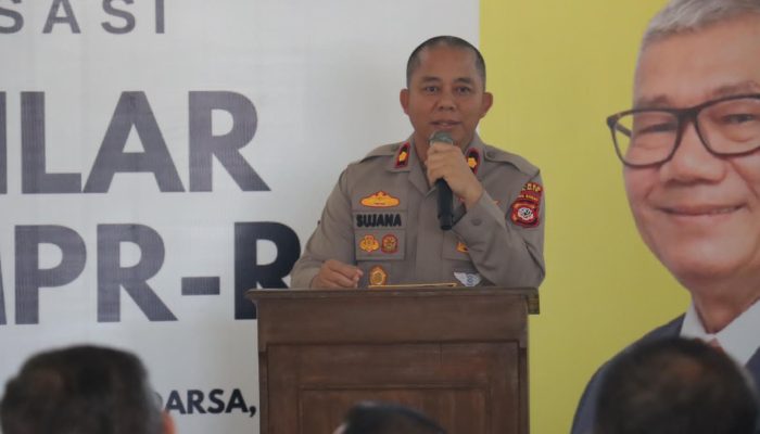 Sosialisasi 4 Pilar MPR RI Tegaskan Komitmen Polri Dalam Menjaga Nilai-Nilai Kebangsaan