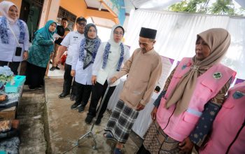 Temui Lansia, Ketua TP Posyandu Provinsi Banten Implementasikan Transformasi New Posyandu