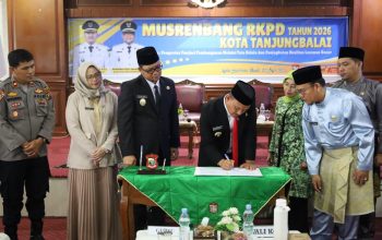 Wali Kota dan Wakil Wali Kota Tanjungbalai Hadiri Musrenbang Penyusunan RKPD Tingkat Kota Tahun 2026