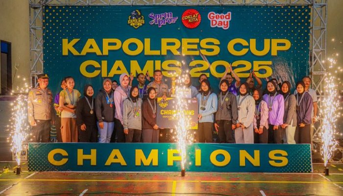 Grand Final Kapolres Cup 2025: Gemuruh di GGT Ciamis, Rancah & Cisaga Sabet Juara