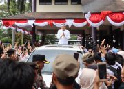 Gubernur Dedi Mulyadi Hadiri Ngarak Pataka Meriah HUT Ciamis ke-383