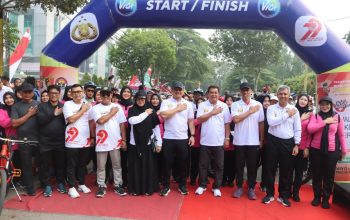 Kapolresta dan Bupati Tangerang Lepas Ribuan Peserta Fun Bike dan Fun Walk