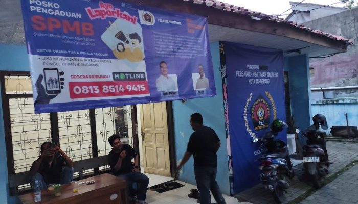 SPMB Banten 2025 Dikeluhkan Warga, Posko PWI Tangerang Kebanjiran Aduan